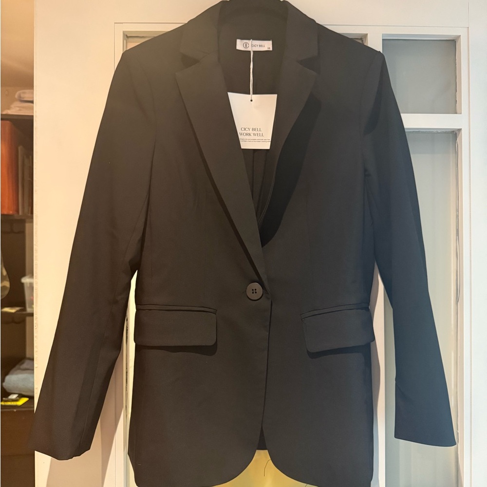 Black Blazer by Cicy Bell Black Blazer – Size XS – New With Tags